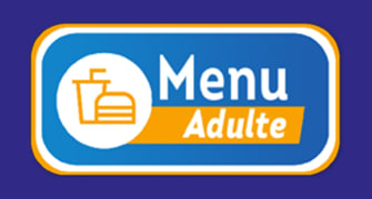 Menu adulte  