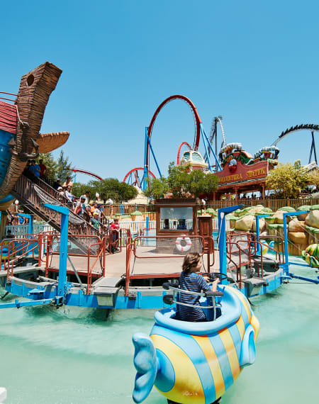 Magic Fish, glide over the water