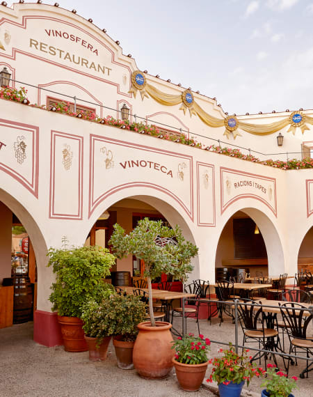 Vinosfera Tapes, Racions i Vins