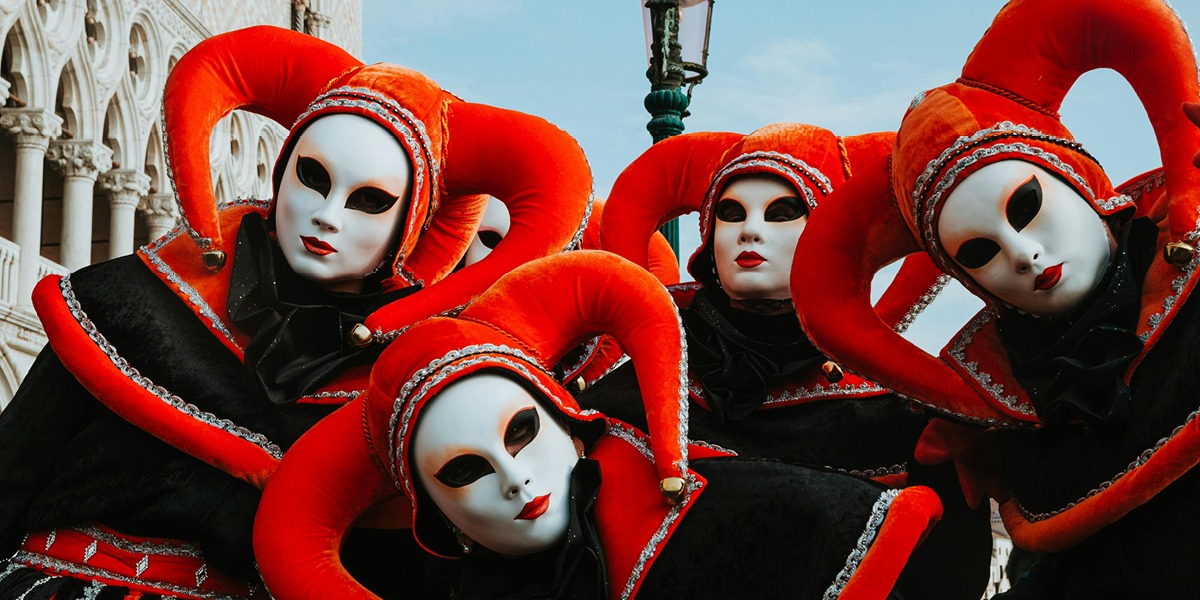 Carnaval Venècia personatges màscara