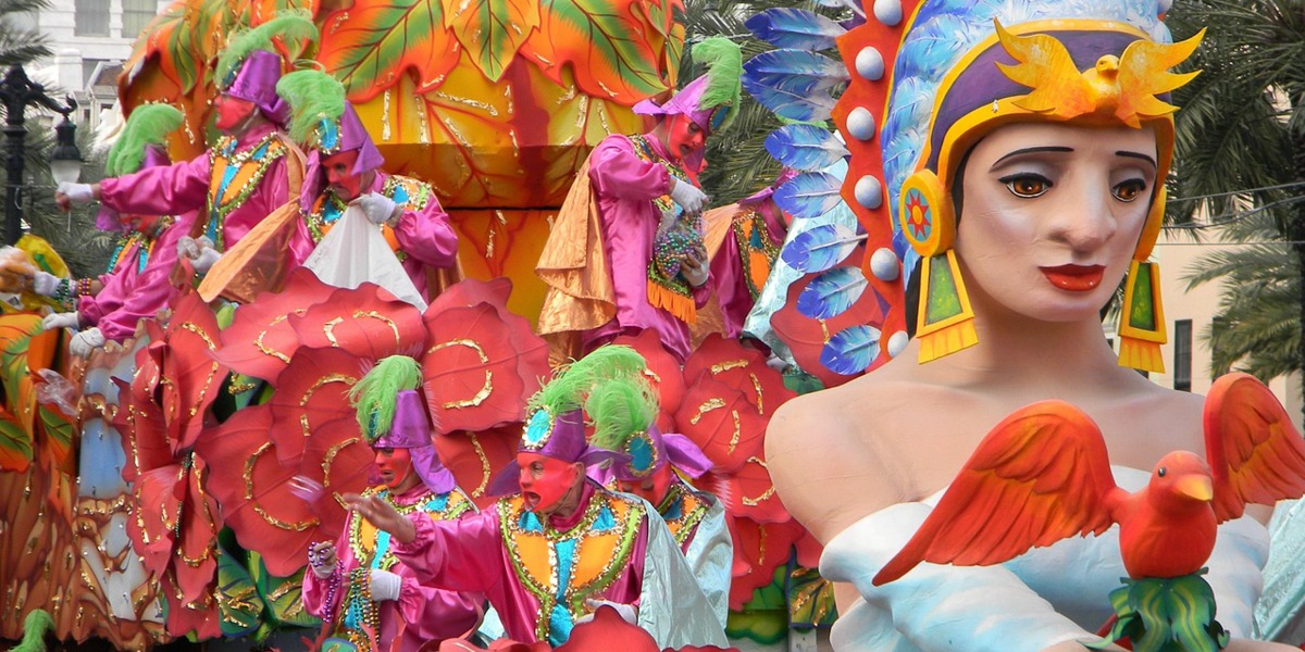 Carnaval Nova Orleans carrossa
