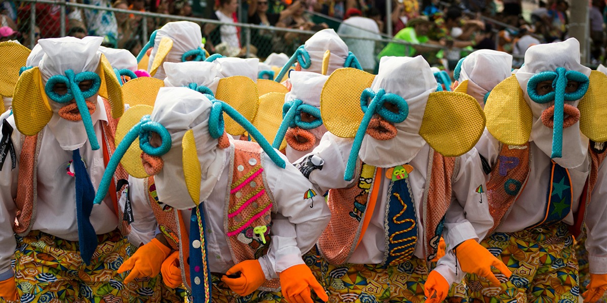 Carnaval Barranquilla Bataille des Fleurs