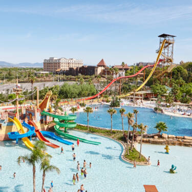 Caribe Aquatic Park toboganes altos