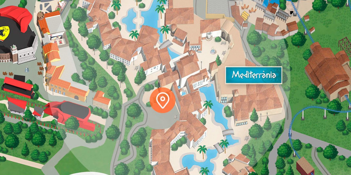 Mapa y ubicación del Hotel PortAventura