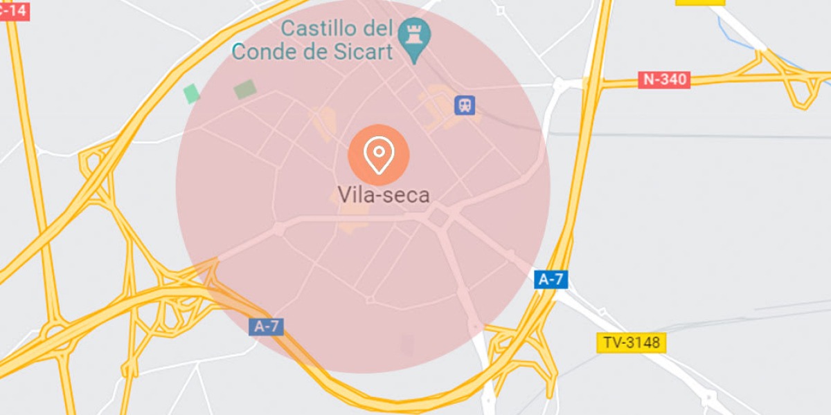 Mapa y ubicación del Hotel Ponient Vila Centric