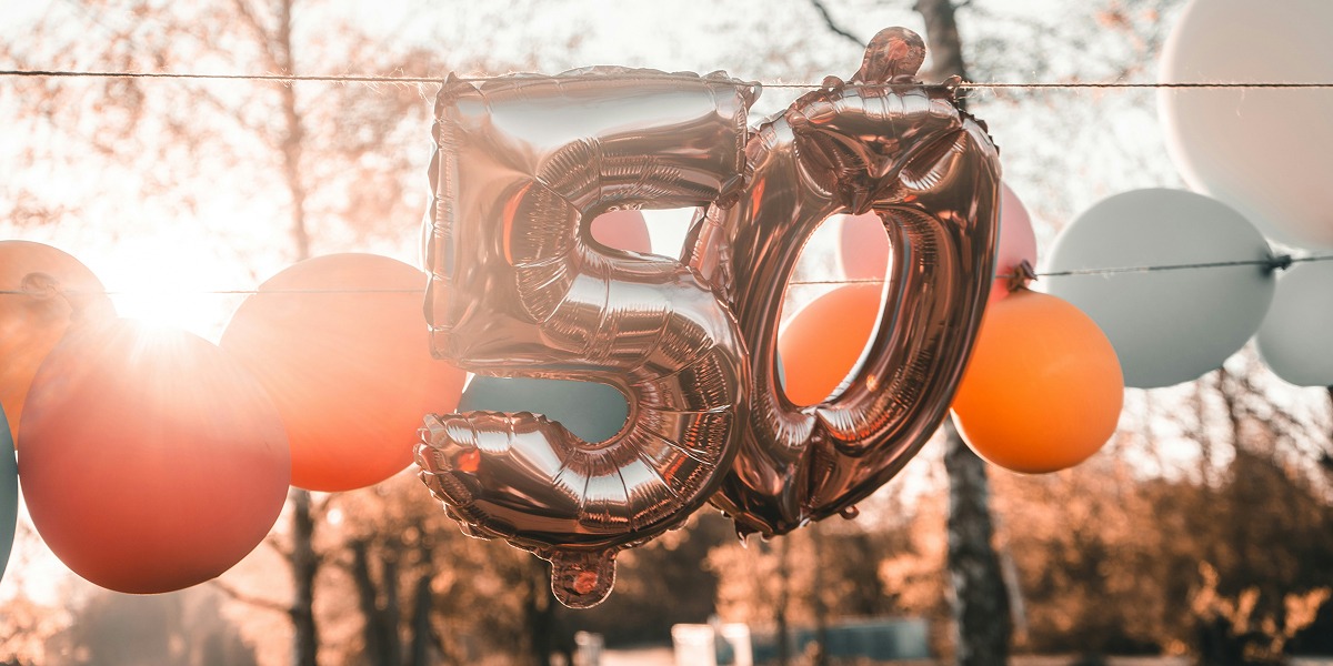 Imagen de unos globos de cumpleaños