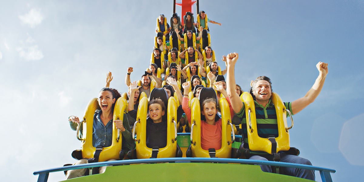 Pasajeros en el Dragon Khan